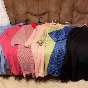 Lot of 7 - Rare! Men’s Golf Polos